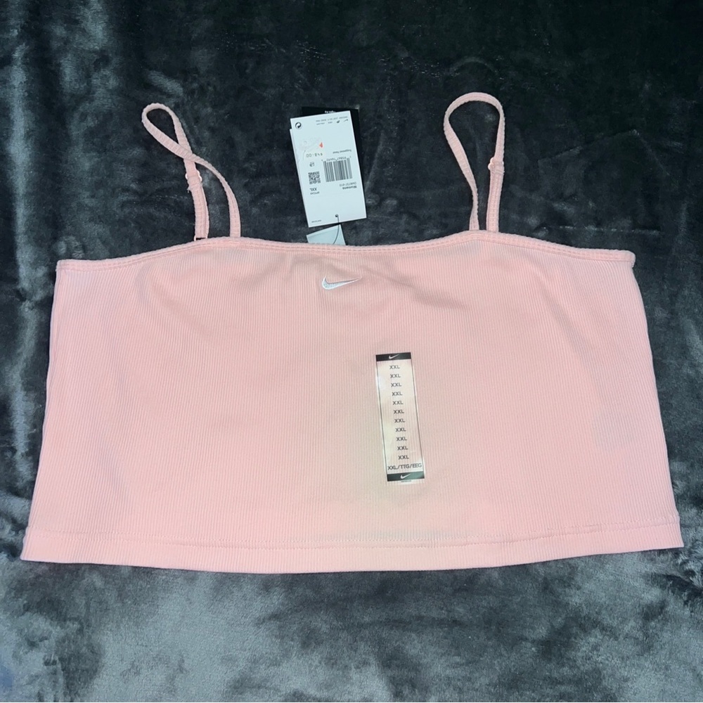 2XL Nike Women’s Sportwear Essential Ribbed Crop Top